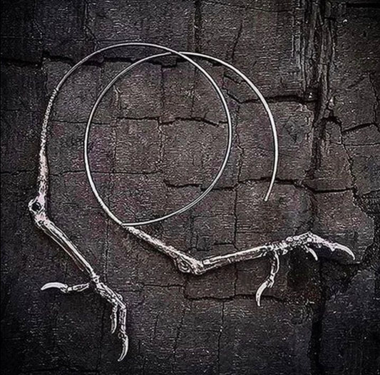 Jeweled Fellbeast earrings