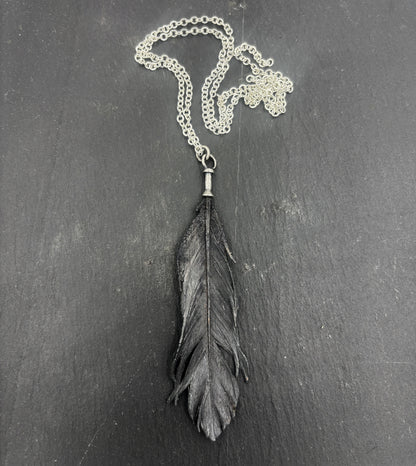 Feather pendant