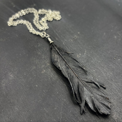 Feather pendant