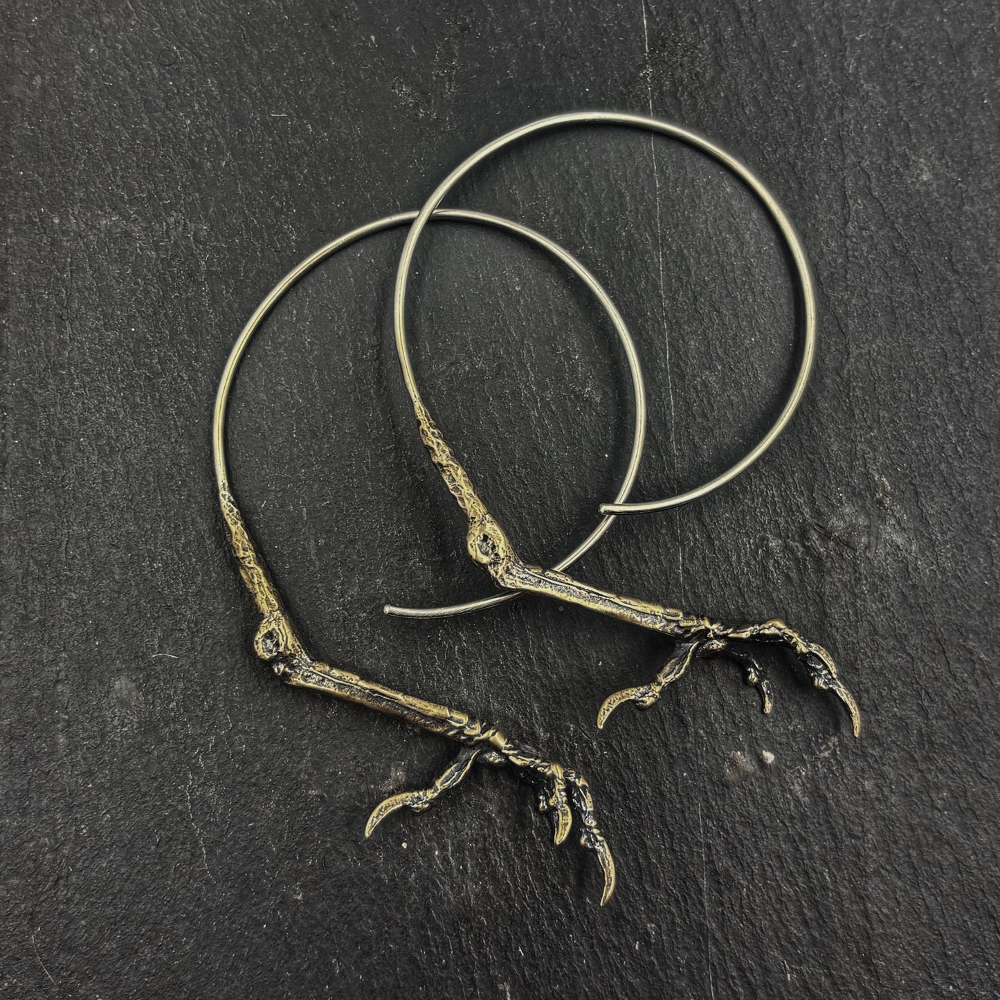 bronze FELLBEAST earrings